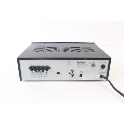 RadioShack MPA-40 20-Watt PA Amplifier back