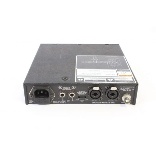 Shure PSM600 Transmitter (626.475 & 632.550) w/ Antenna (Cosmetic Damage) BACK