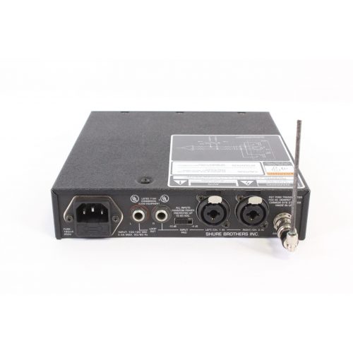 Shure PSM600 Transmitter (642.275 & 646.500) w/ Antenna (Cosmetic Damage) BACK
