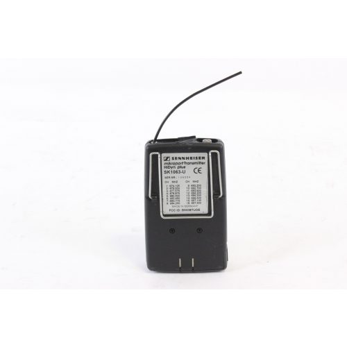 Sennheiser SK 1063-U mikroport Transmitter HiDyn plus (674-698 Hz) C1122-647 back