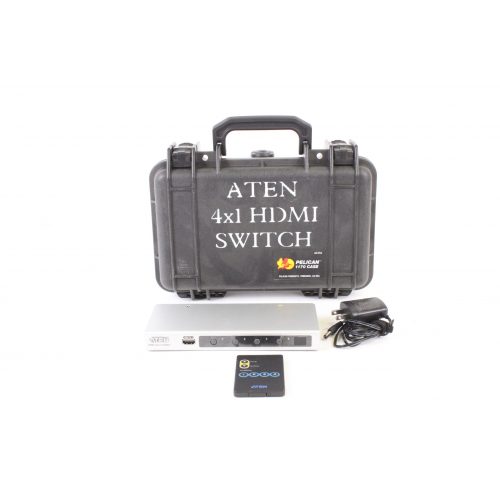 ATEN VS481B HDMI 4 Port Switch w/ Power Supply & Hard Case MAIN