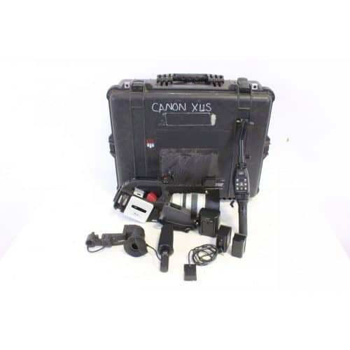 canon-xl1s-3ccd-digital-camcorder-w-canon-shotgun-microphone-canon-16x-zoom-xl-55-80mm-is-ii-video-lens-manfrotto-zoom-focus-controller-in-pelican-case main