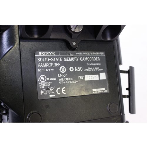Sony PMW-F55 Solid State Memory Camcorder Kit w/ Sony DVF-EL100 Viewfinder / AXS-R5 Recorder / AXS-CR1 Reader & Blackmagic SDI Distribution 4K w/ Custom Case label2