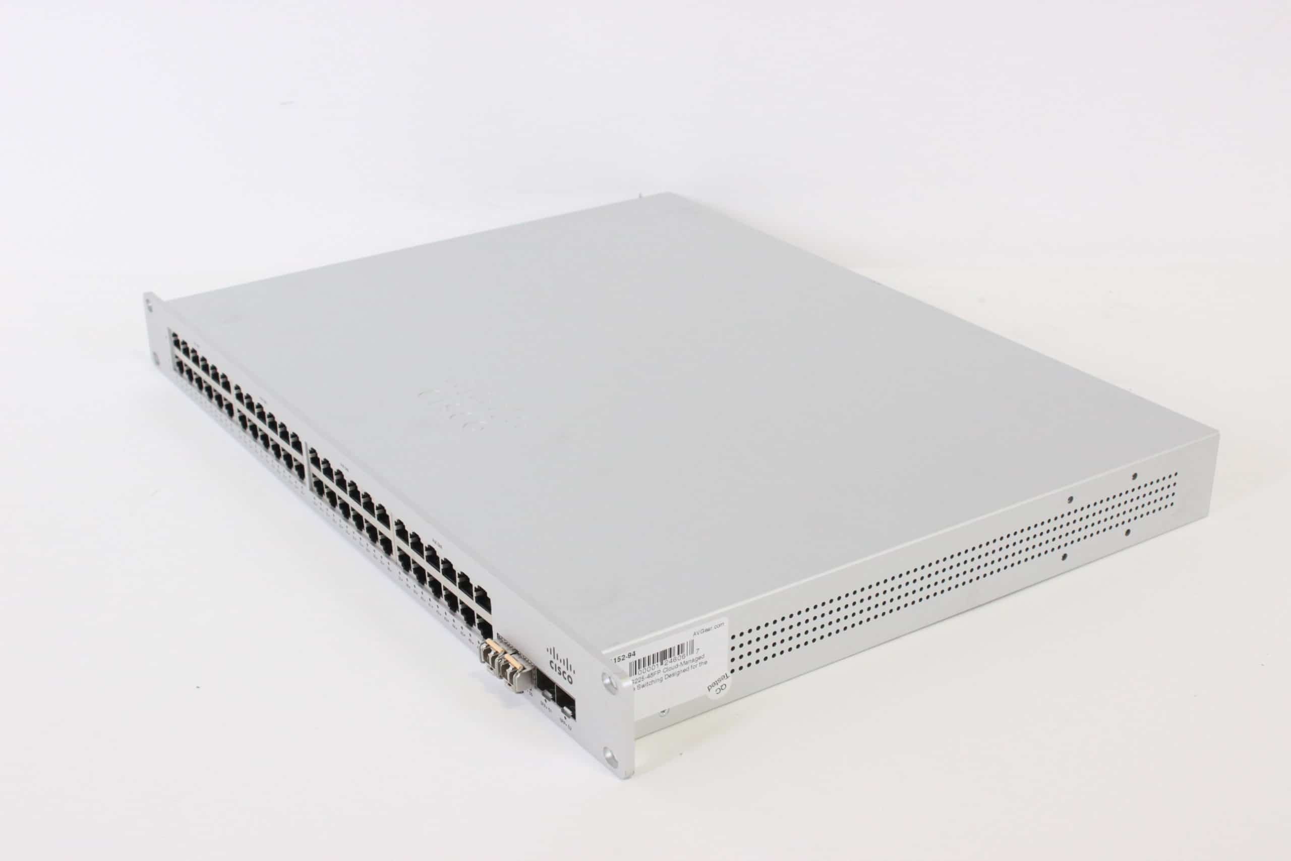 Cisco MS225-48FP Cloud-Managed Stackable Switching Designed for