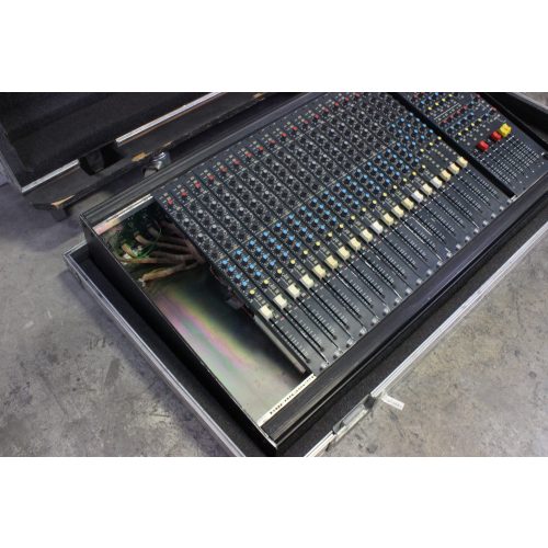 vintage-soundcraft-200b-24-channel-analog-mixing-console-w-road-case-for-parts-missing-fader-boards side1
