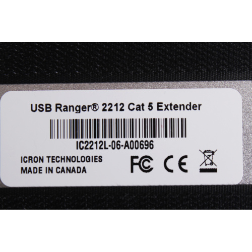 Icron USB 2.0 Ranger 2212 Dual Port Cat 5e 100m Extender label1