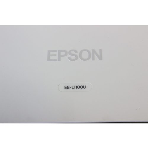 Epson EB-L1100U (H735B) 4K 6000 Lumen Laser WUXGA 3LCD Projector (12710 Hours) - Lens NOT INCLUDED Label
