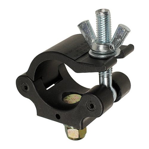 The Light Source Mega-Coupler with 3_8 Hex Head Bolt Stainless Steel Hardware Black Anodized MLB3_8SS