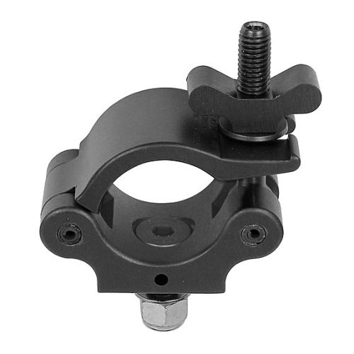 The Light Source Mega-Coupler with Flat Head Bolt and Metric Hardware Black Anodized MLB-M12CS