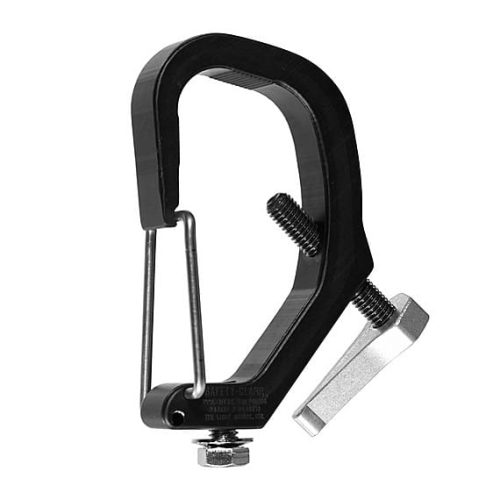 The Light Source Safety Clamp w_Stainless Hardware Black MYBSS