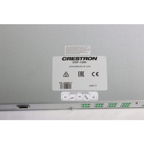 crestron-dsp-1280 LABEL