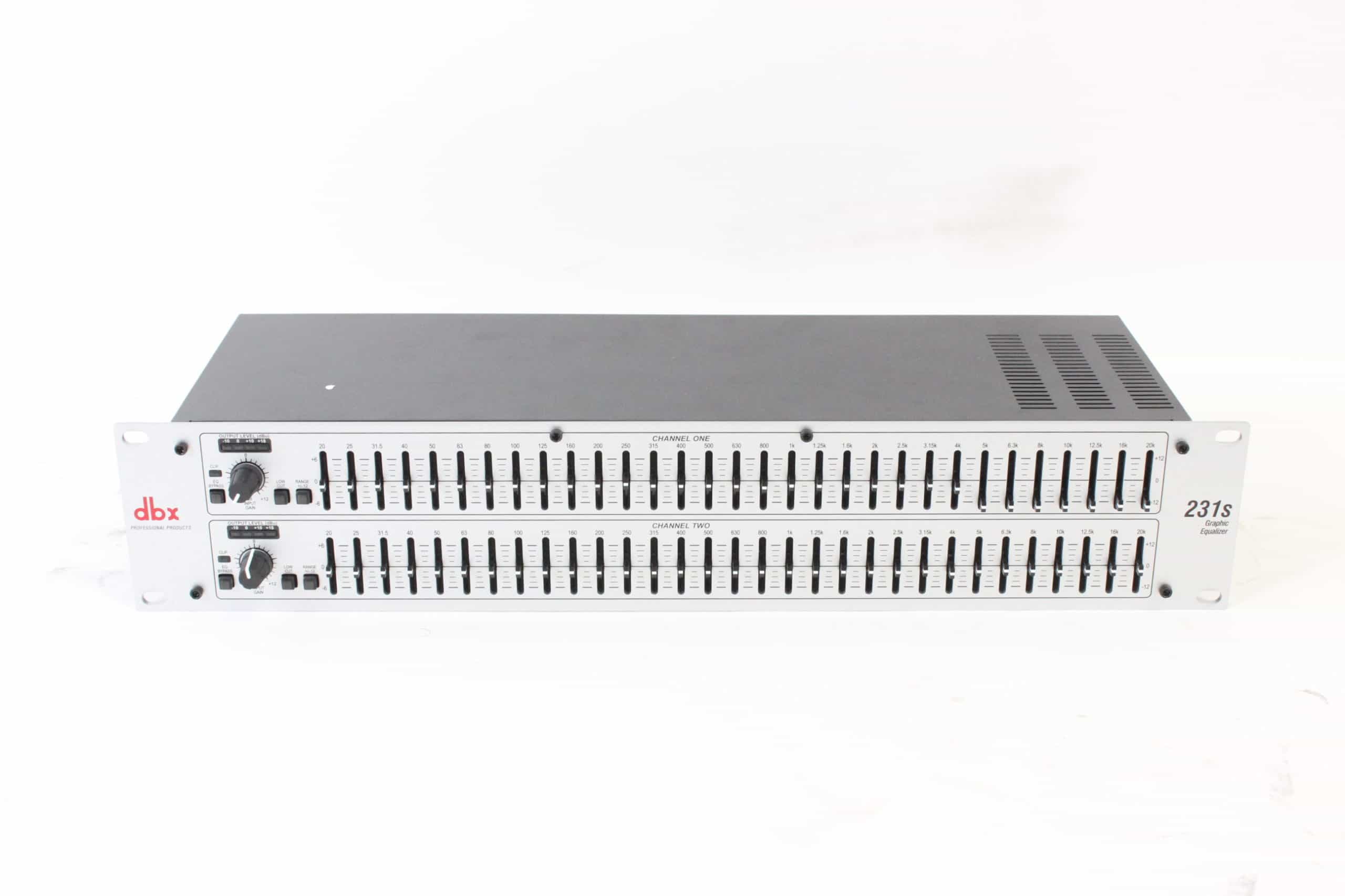 dbx 231s 2-Channel 31-Band Graphic Equalizer | AVGear.com