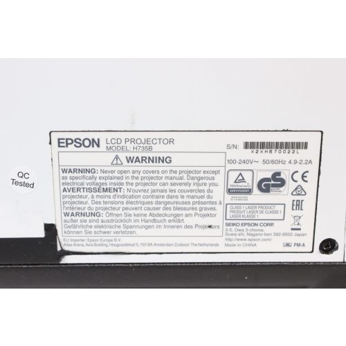 epson-eb-l1100u-h735b-4k-6000-lumen-laser-wuxga-3lcd-projector-partially-painted-black-12323-op-hours-no-lens LABEL