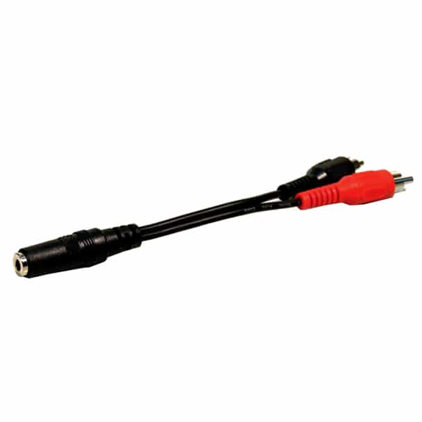 Comprehensive Cables MJS_2PP-C 3.5mm Stereo Jack to Two RCA Plugs 6 ...
