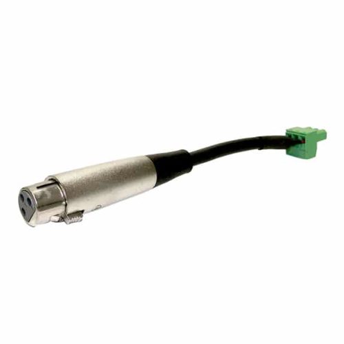 Comprehensive Cables XLRJ-PC-6IN XLR Female to 3 pin Phoenix Connector 6 inches