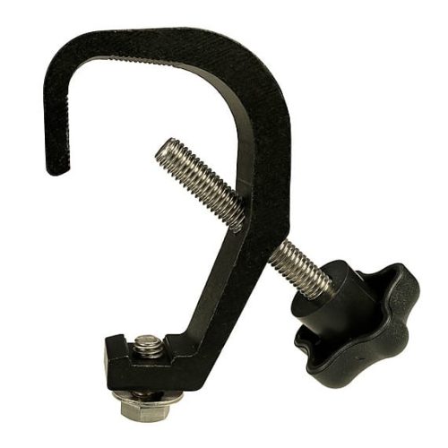 The Light Source Mini-Clamp Black Anodized Stainless fasteners (fits IV pole from 5_16 to 2 OD_8 mm-50 mm) MNB-IV
