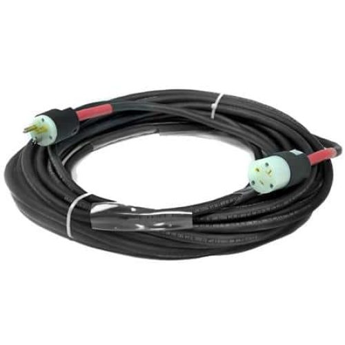 Whirlwind Cable - AC Edison HBL5366C (20A male) to HBL5369C (20A female) W12-3 AC-520-000