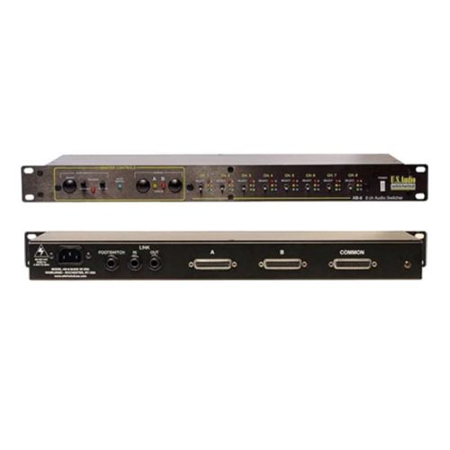 Whirlwind Switcher - Microphone _Line Level 8-channel DB25 I_O manual _auto switching 1 RU AB-8
