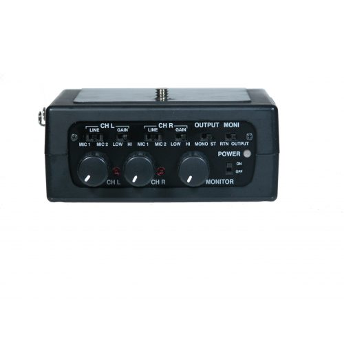 azden-fmx-dslr-2-channel-audio-mixer-adapter-for-dslr-cameras FRONT