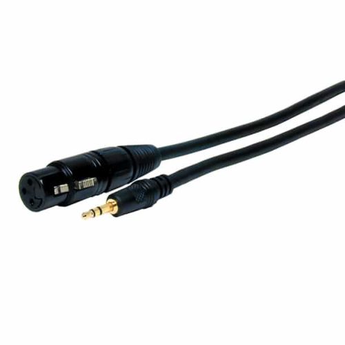 Comprehensive Cables XLRJ-MP Standard Series XLR Jack to 3.5mm Mini Plug Audio Cable
