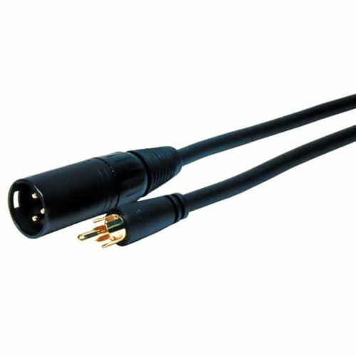 Comprehensive Cables XLRP-PP Standard Series XLR Plug to RCA Plug Audio Cable