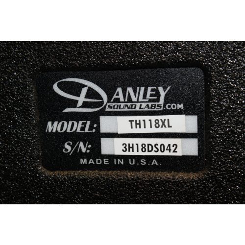 danley-sound-labs-th118xl-18-subwoofer label3
