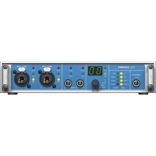 rme-fireface-ucx-36-channel-usb-firewire-audio-interface front
