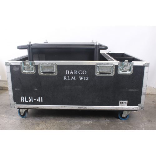barco-rlm-w12-3-dlp-wuxga-1920x1200-11500-lumens-hd-projector-r9006321b1-w-remote-wheeled-hard-case-1847-op-hours-633-lamp-hours-610 case1