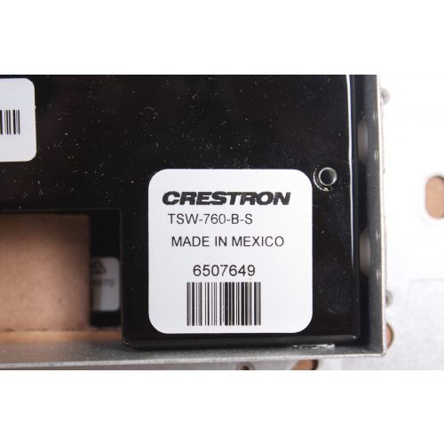 crestron-tsw-760-b-s-7-touch-screen-w-mounting-hardware-in-original-box label1