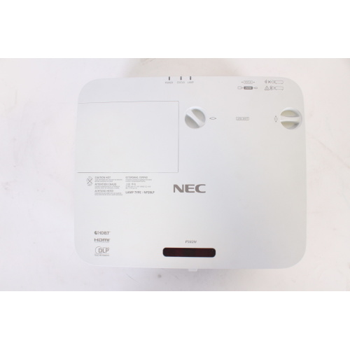 NEC NP-P502H 5000 ANSI Lumens 1080p HDMI WUXGA Projector (77 Hours) w/ Remote [ADJUSTABLE LEG BROKEN] top
