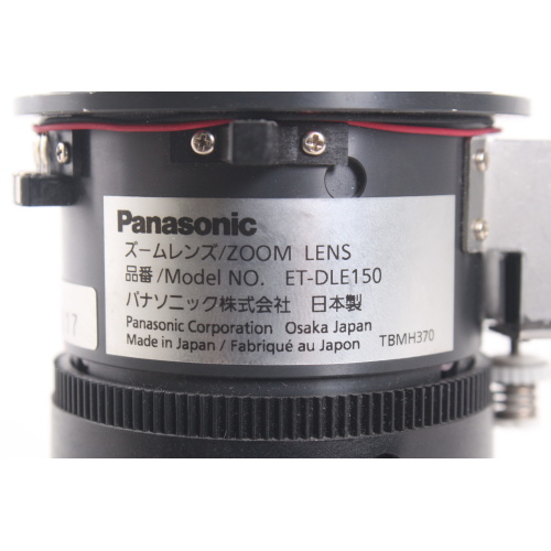 Panasonic ET-DLE150 Short Throw Projector Lens 1.3-1.8:1 DLP Projectors lable2