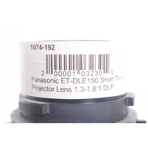Panasonic ET-DLE150 Short Throw Projector Lens 1.3-1.8:1 DLP Projectors lable3