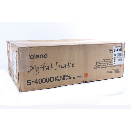 Roland S-4000D Digital Snake Splitter and Power Distributor (New-Open Box) box1