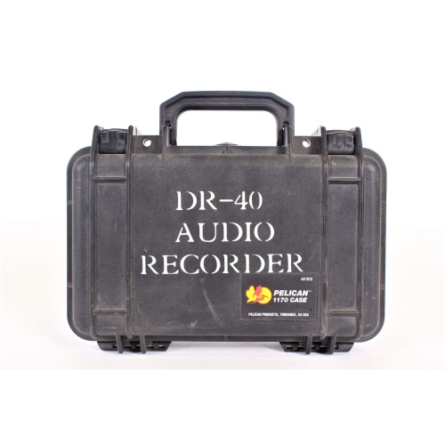 Tascam DR-40 Audio Recorder in 1170 Pelican Case box4