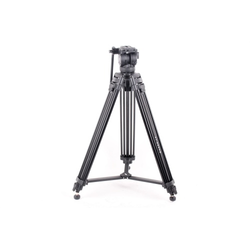 Pearstone VT2500B Video Fluidhead Tripod in (DAMAGED) Carrying Bag open