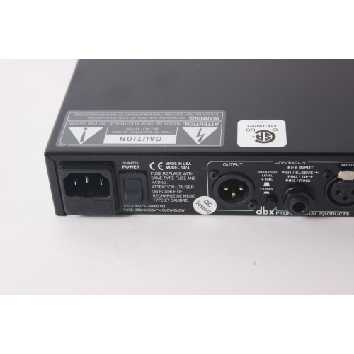 dbx 1074 QuadGate - Four Channel Noise Gate in Original Box lable1