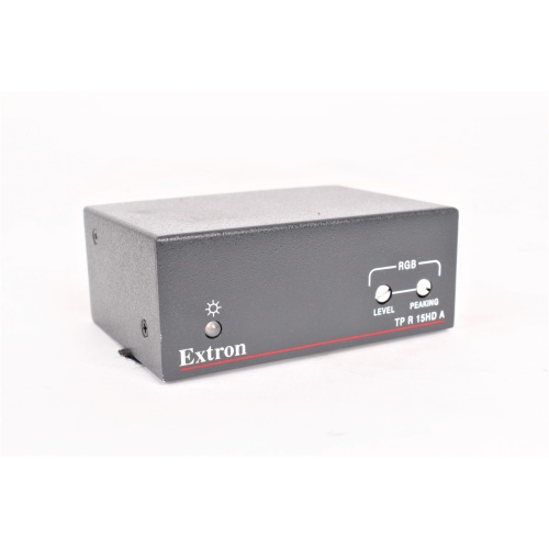 Extron TP 15HA A and TP T 15HD AV Twisted Pair Transmitter for RGBHV and Audio w/ Extron TP R 15HD A Twisted Pair Reciever for RGBHV and Audio front2