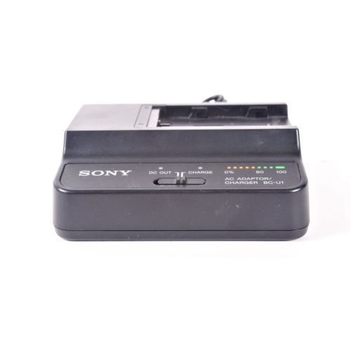 Sony BC-U1 AC Adapter/ Battery Charger w/ BP-U30 and PowerExtra BP-U60/BP-U65 Li-Ion Battery Packs front2