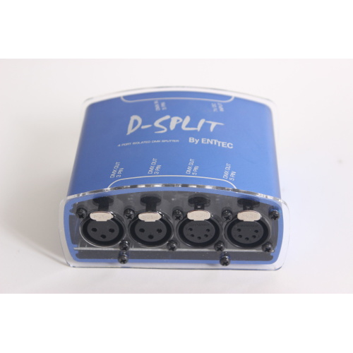 ENTTEC 70578 D-SPLIT Optical Splitter/Isolator and Repeater for DMX512 front1