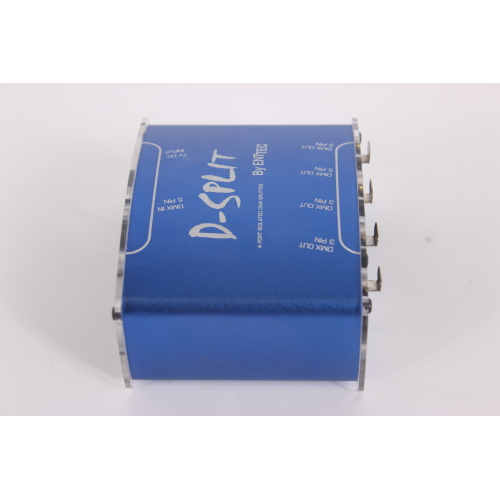 ENTTEC 70578 D-SPLIT Optical Splitter/Isolator and Repeater for DMX512 side1