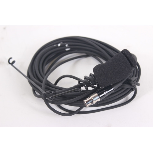 Audio-Technica U853R Hanging Cardioid Condenser Microphone w/ Windscreen and Steel Hanger coil