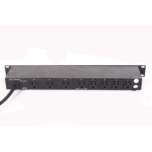 PYLE PCO850 9-Outlet Rack-Mountable Power Strip Surge Protector 15AMP back