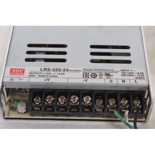 Mean Well LRS-350-24 24Vdc Switching Power Supply front2