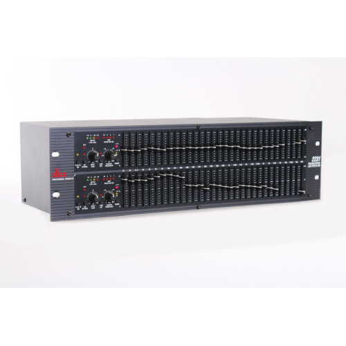 dbx 2231 Dual Channel 31-Band Graphic Equalizer/Limiter with Type III Noise Reduction (Cosmetic Issues) front1