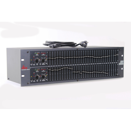 dbx 2231 Dual Channel 31-Band Graphic Equalizer/Limiter with Type III Noise Reduction (Cosmetic Issues) main