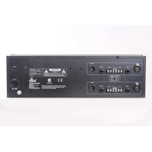 dbx 2231 Dual Channel 31-Band Graphic Equalizer/Limiter with Type III Noise Reduction (Cosmetic Issues) back