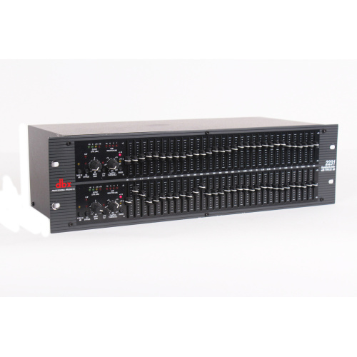 dbx 2231 Dual Channel 31-Band Graphic Equalizer/Limiter with Type III Noise Reduction front1