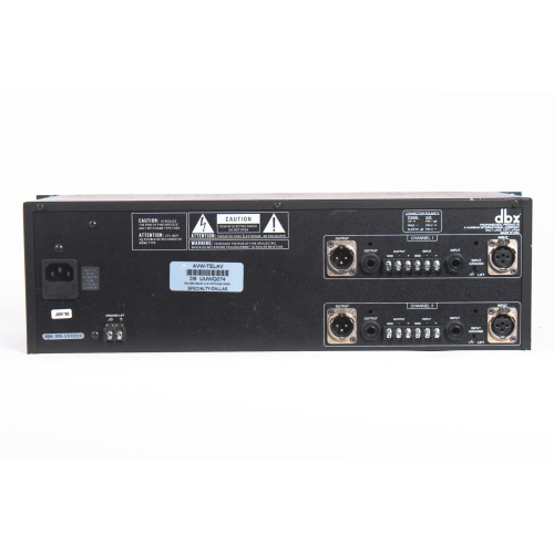 dbx 3231L Dual 31-Band Graphic Equalizer back