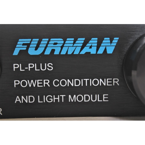 Furman PL-Plus Power Conditioner (No Lamp Bulbs) label