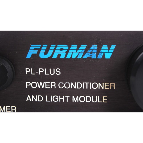 Furman PL-Plus Power Conditioner label